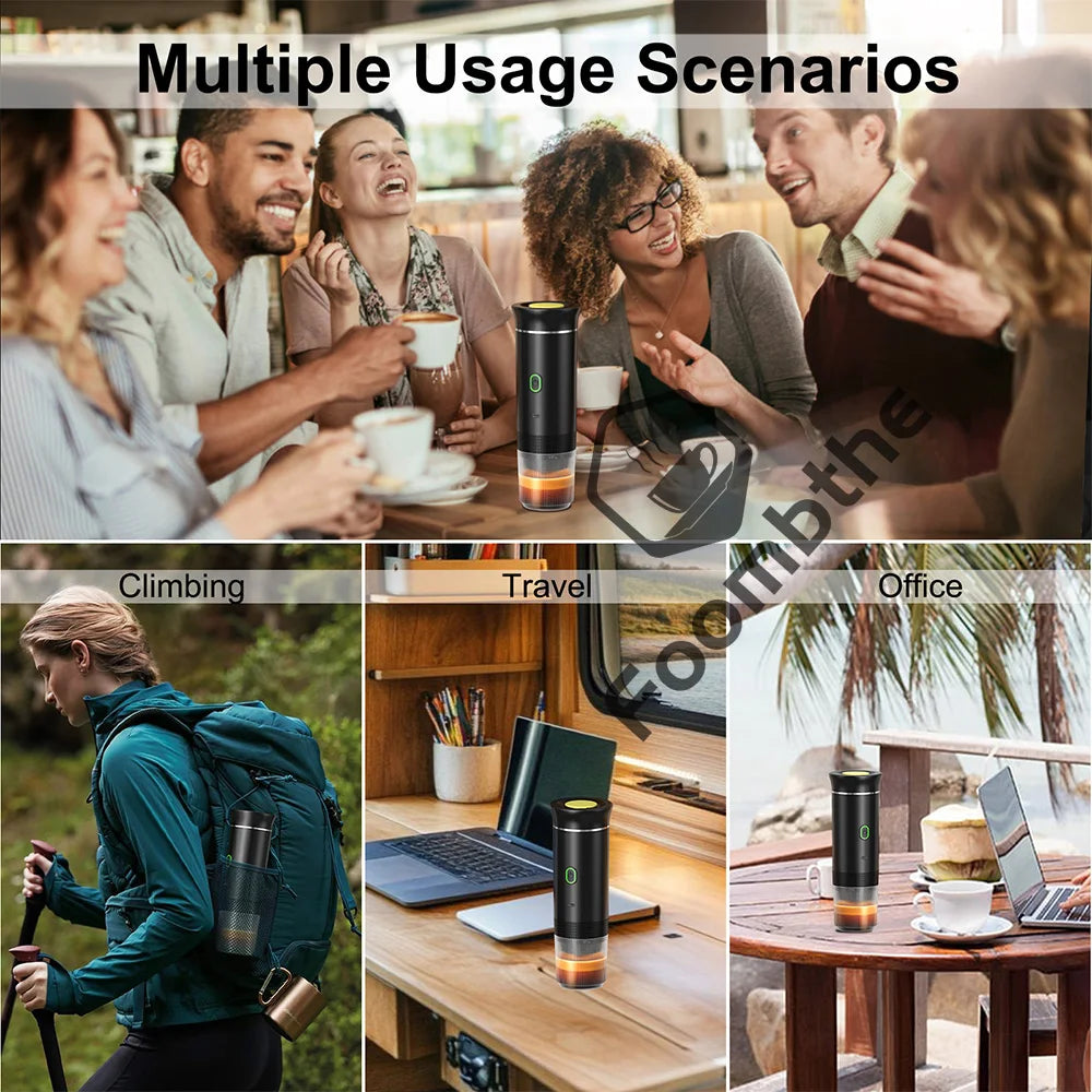 Cafetera Portátil Eléctrica Koffi 3 en 1