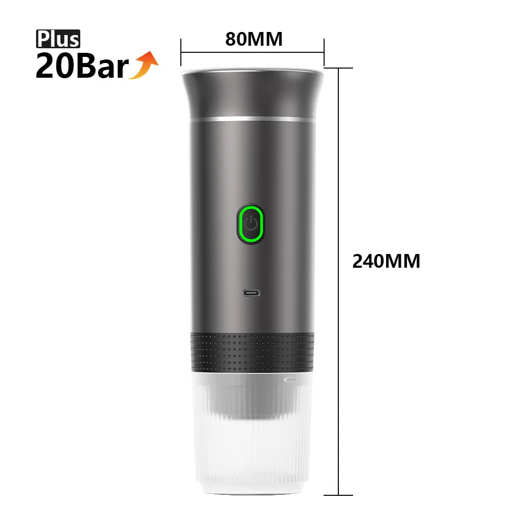 Cafetera Portátil Eléctrica Koffi 3 en 1