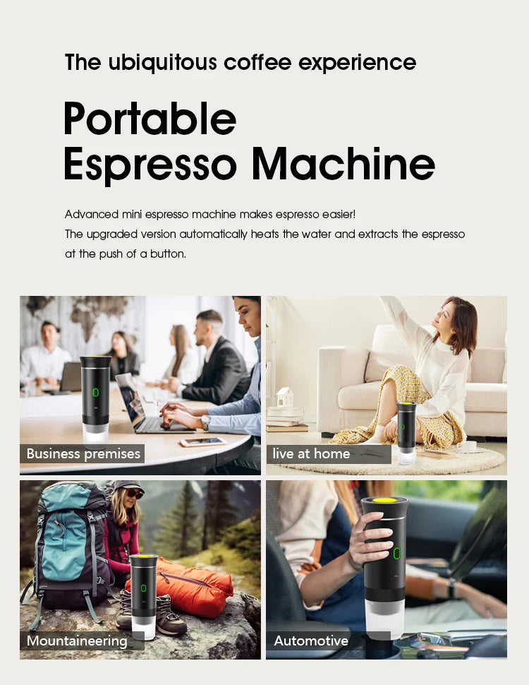 Cafetera Portátil Eléctrica Koffi 3 en 1