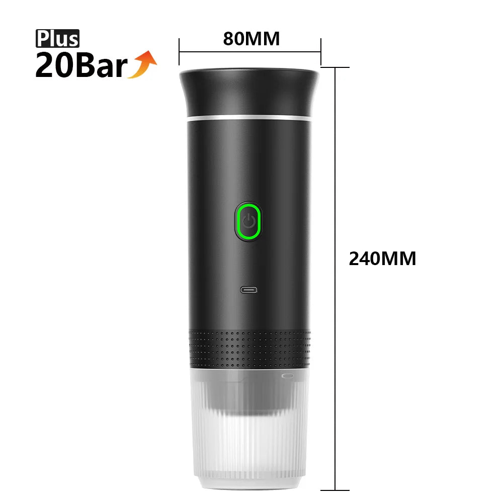 Cafetera Portátil Eléctrica Koffi 3 en 1
